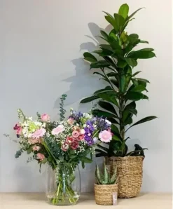Floran Mand zeegras cilinder 18x17cm