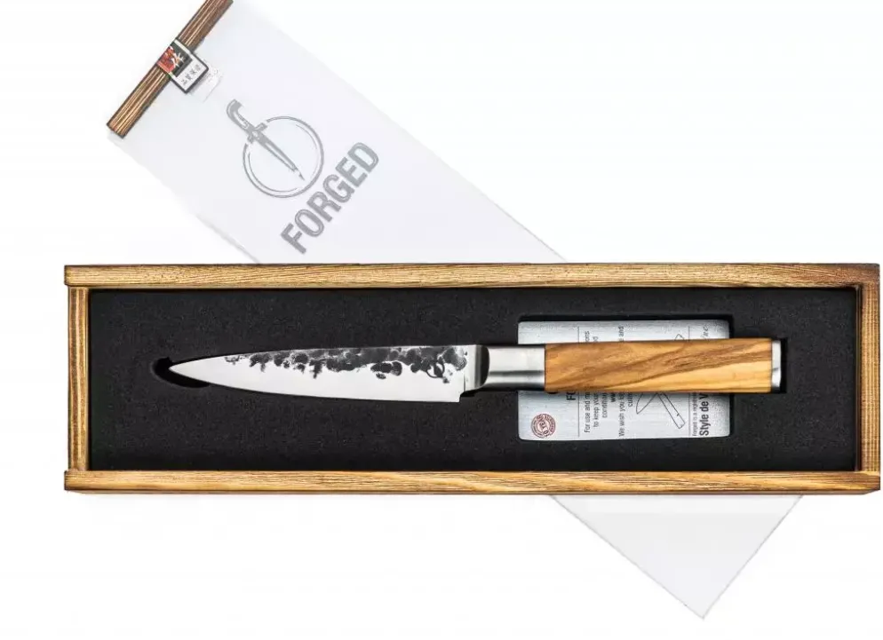 Forged Olive universeel mes