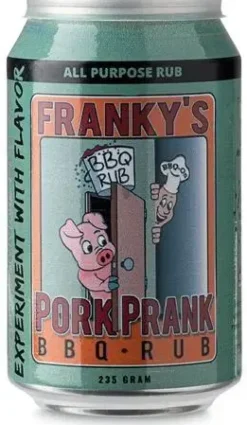 Franky's pork prank (bbq-on) award winning pork rub 300 gram