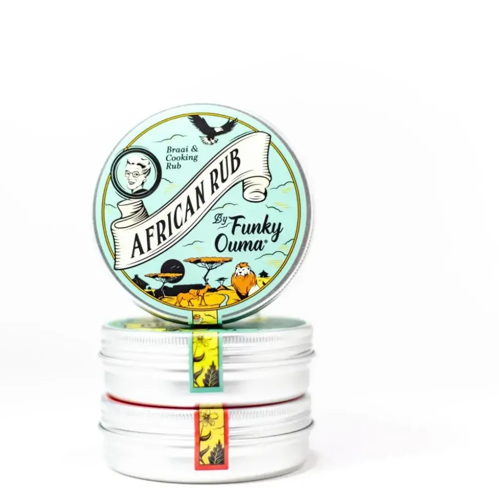 Funky Ouma African rub travel tin 55g