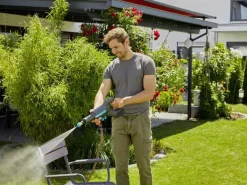 Gardena accu medium drukreiniger AquaClean kant-en-klare set