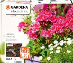 Gardena city gardening balcony set voor volautomatische bloembakbesproeiing