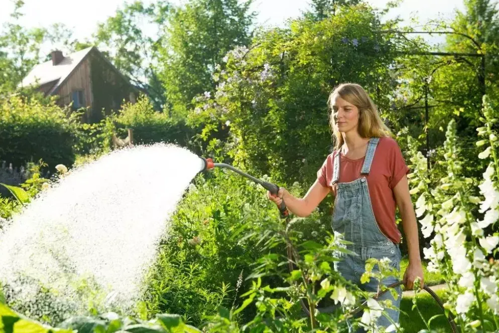Gardena classic broes met verlengstuk