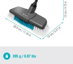 Gardena Cleansystem borstel hard