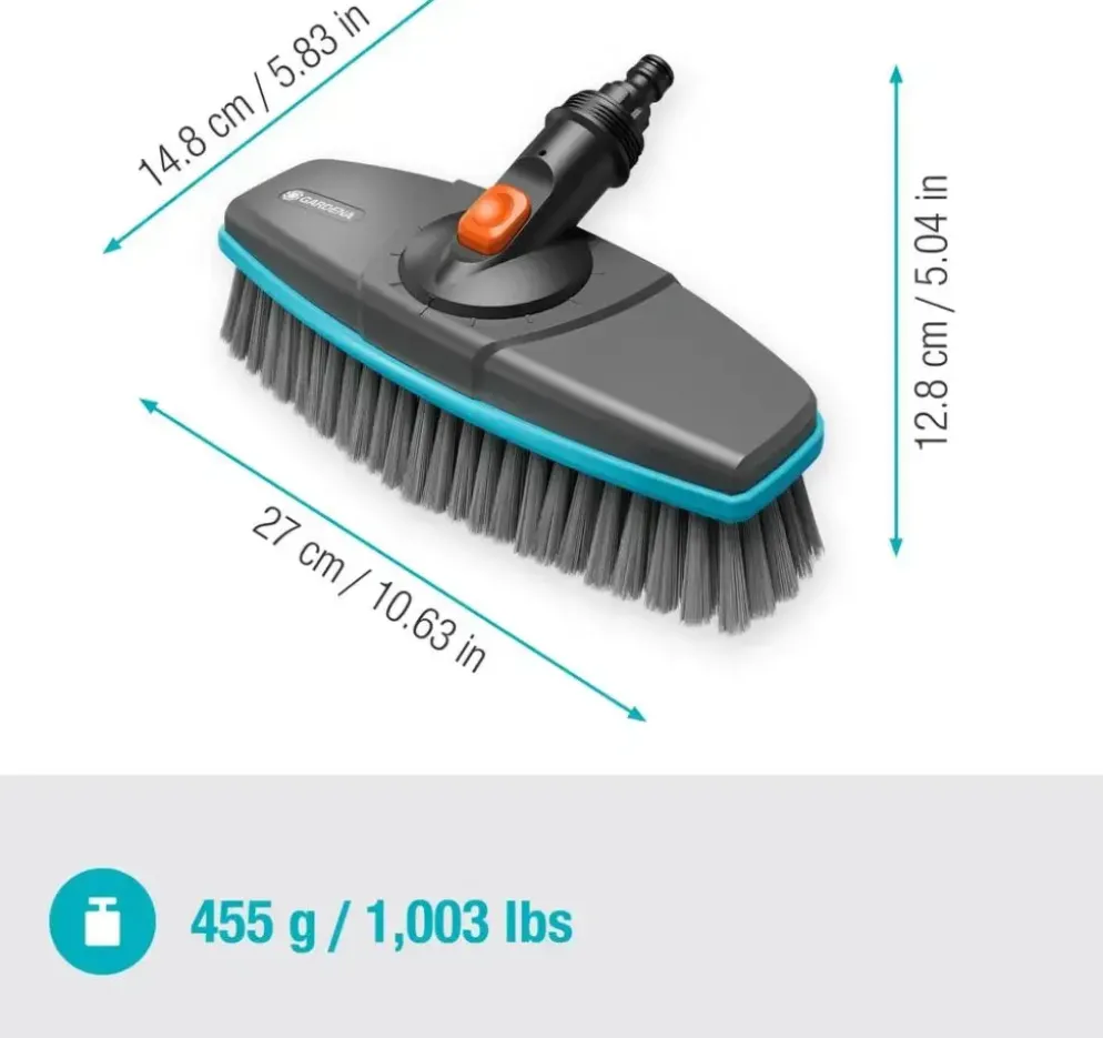 Gardena Cleansystem borstel zacht