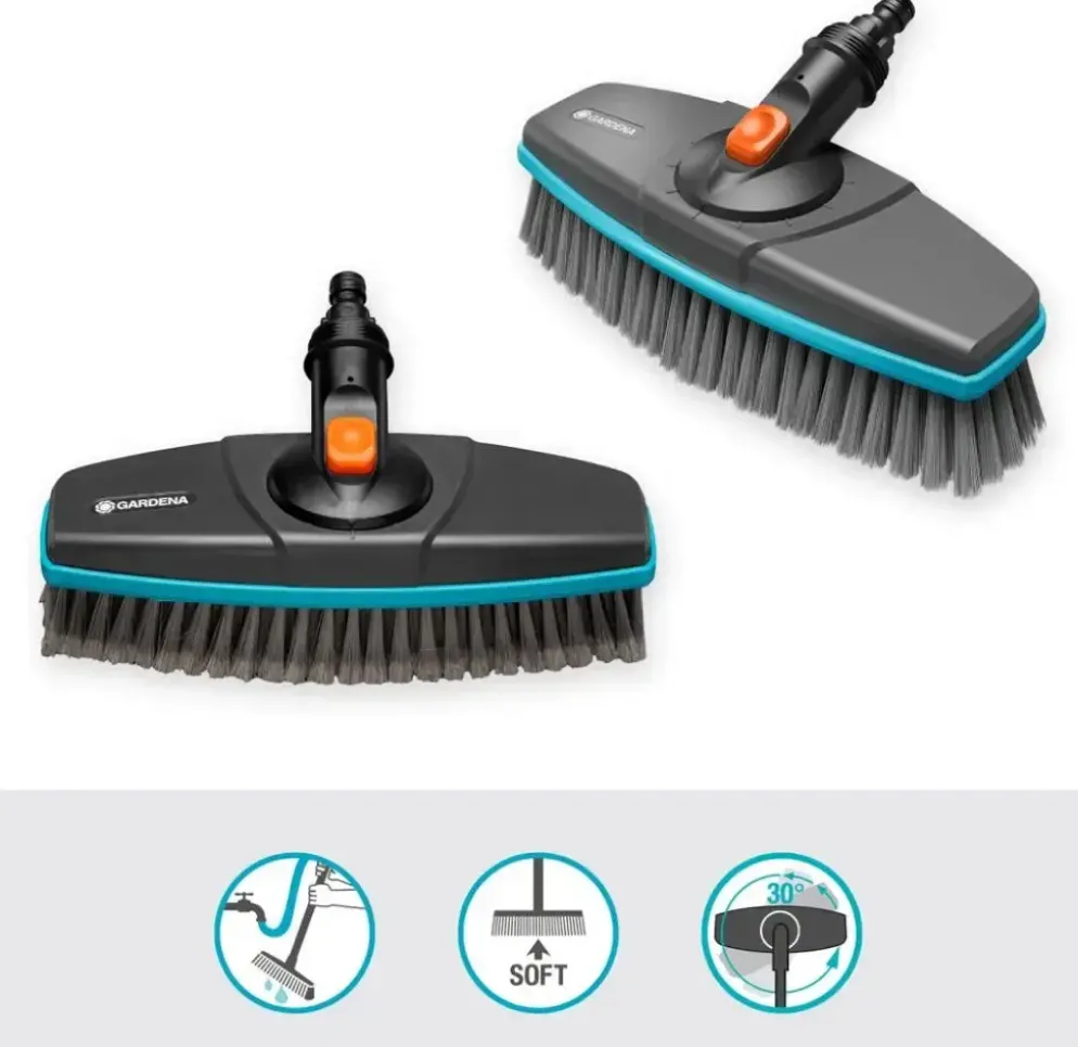 Gardena Cleansystem borstel zacht
