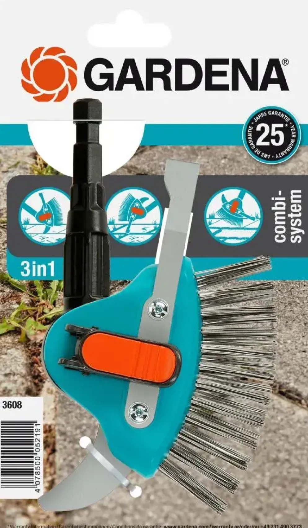 Gardena Combisystem 3in1 voegenreiniger