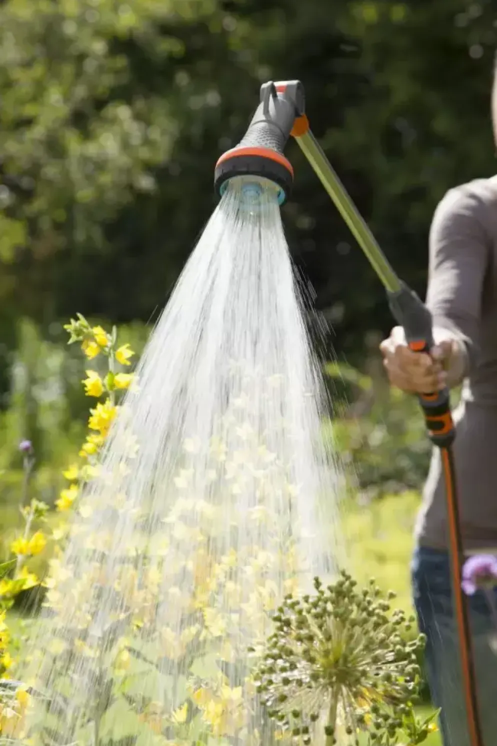 Gardena comfort broes met verlengstuk