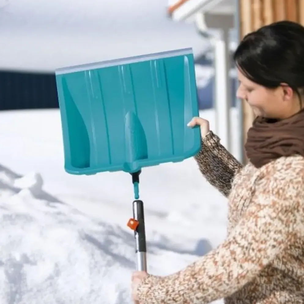 Gardena Sneeuwschuiver 40cm incl steel 130cm blauw
