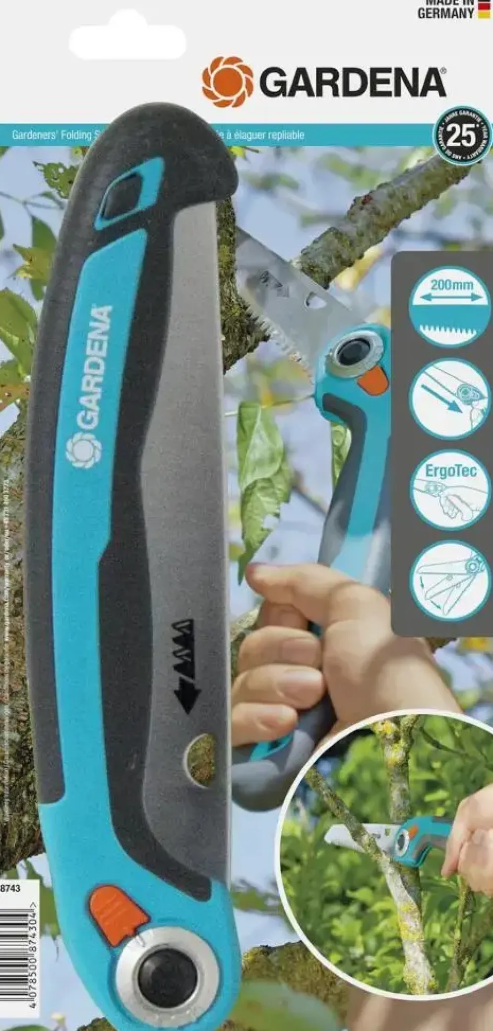 Gardena Snoeizaag inklapbaar 200p
