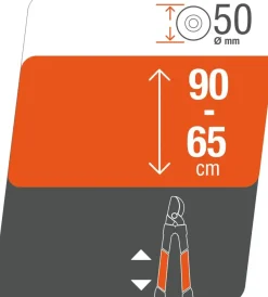 Gardena Takkenschaar TeleCut Pro L – 90 cm | Telescopische krachtpatser voor jong hout