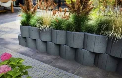 Gardenlux Beplantingselementen Moonflor Zwart Ø 35x20 cm