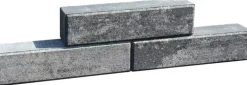 Gardenlux Decor Block Grijs/zwart 40x10x10 cm