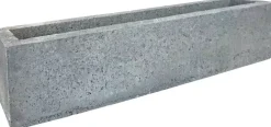 Gardenlux Fiora Block Grijs 100x20x20 cm