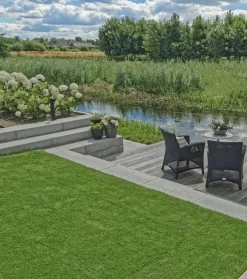 Gardenlux Fiora Block Grijs 100x20x20 cm