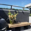 Gardenlux Globe S muurelement Antraciet 60x15x9 cm