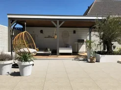 Gardenlux Keramische Tegels Ceramica Lastra Boost Stone Cream 60x120x2 cm