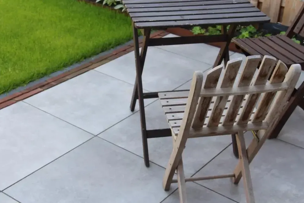 Gardenlux Keramische Tegels Cera4Line Mento Concrete Grey 60x60x4 cm