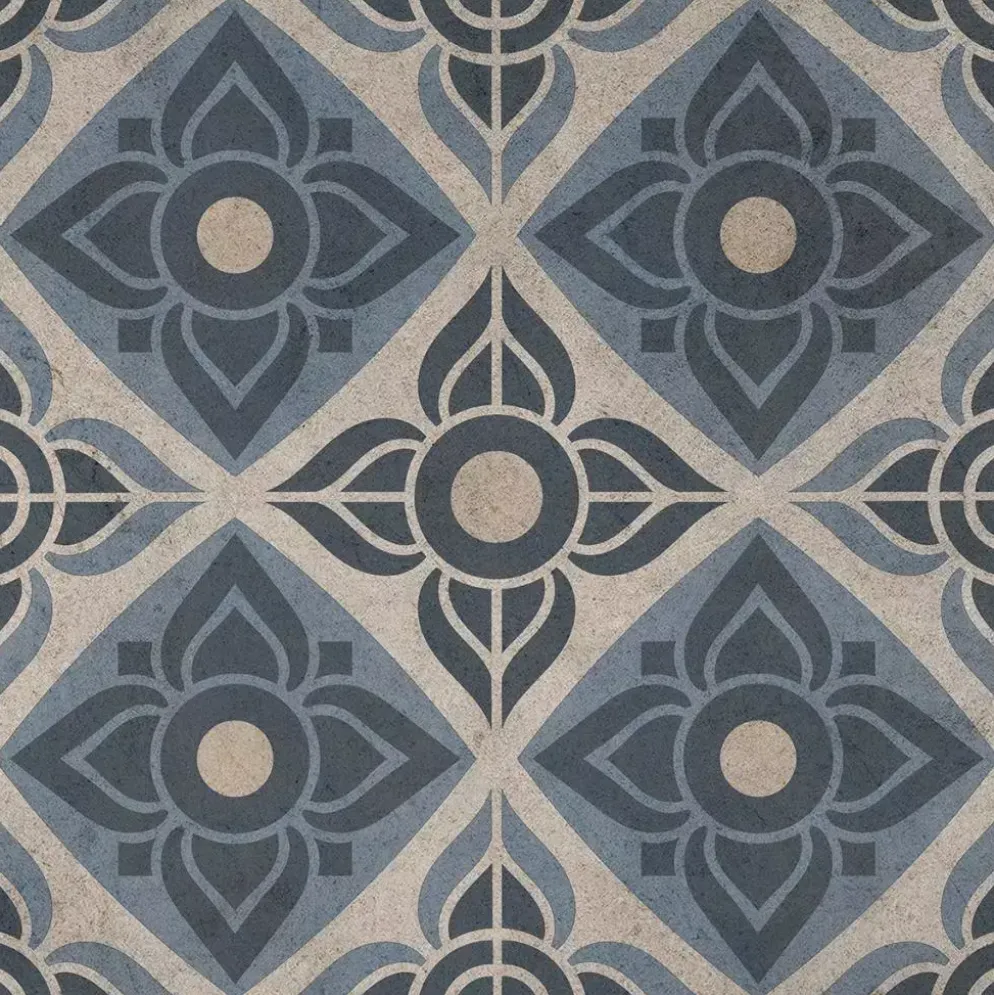 Gardenlux Keramische Tegels Cera3Line Lux & Dutch Select Decor Blue 60x60x3 cm