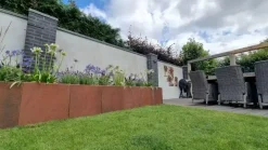 Gardenlux L-Element Corten/Bruin 50x40x60 cm