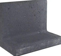 Gardenlux L-Element Zwart 50x30x40 cm