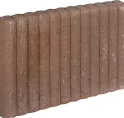 Gardenlux Mini Rondo Palissadebanden Bruin 6x40x50 cm