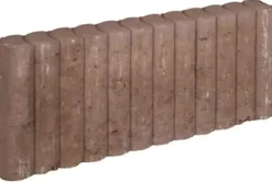 Gardenlux Mini Rondo Palissadebanden Bruin 6x25x50 cm