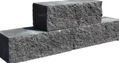 Gardenlux Nature Walling Zwart 32x13x11 cm