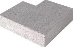 Gardenlux Oud Hollandse Massief hoek buiten Grijs 60/60x37x15