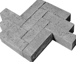 Gardenlux Oud Hollandse Stenen Dikformaat Zonder Vellingkant Grijs 21x7x8 cm