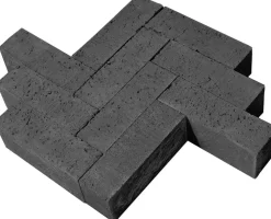 Gardenlux Oud Hollandse Stenen Dikformaat Zonder Vellingkant Carbon 21x7x8 cm