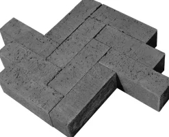 Gardenlux Oud Hollandse Stenen Dikformaat Zonder Vellingkant Antraciet 21x7x8 cm