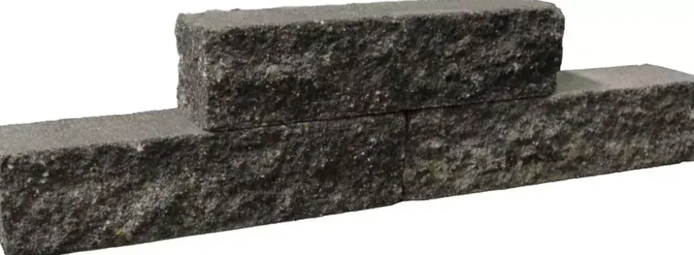 Gardenlux Rockline Walling Small Antraciet 40x10x10 cm