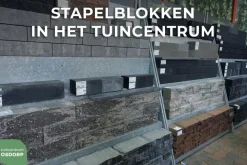 Gardenlux Rockstone Walling Mosselkalk 60x15x15 cm