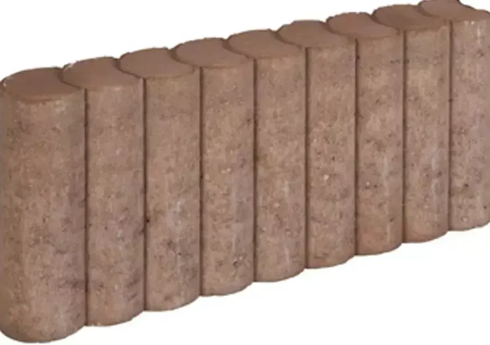 Gardenlux Rondo Palissadeband Bruin 8x25x50 cm