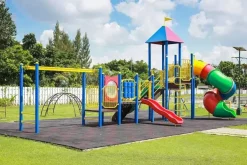 Gardenlux Rubber Speelplaatstegels Rubbertegel 50x50x2,5 cm
