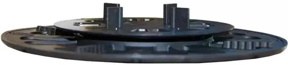 Gardenlux Tegeldragers Flex verstelbaar Zwart 15-19 mm