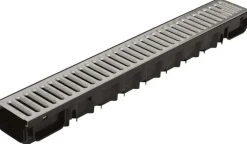 Gardenlux Top Drain met gegalvaniseerd stalen sleufrooster 2.0 100x13x8,5 cm