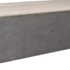 Gardenlux Traptrede Massief Grijs 100x40x18 cm