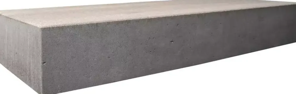 Gardenlux Traptrede Massief Grijs 100x40x18 cm