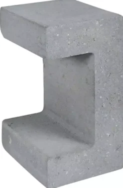 Gardenlux U-Element Grijs 15x20x30 cm