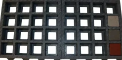 Gardenlux Waterpasserende Eco Grates 4 Zijdige Vertanding Kunststof Eco Grates 40x80x6 cm