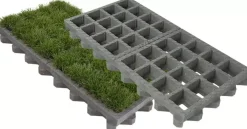 Gardenlux Waterpasserende Eco Grates 4 Zijdige Vertanding Kunststof Eco Grates 40x80x6 cm