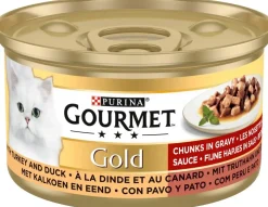 Gourmet Gold Fijne Hapjes Kalkoen & Eend 85 g
