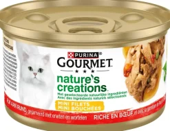 Gourmet Nature's Creations rund, erwten & wortelen 85g
