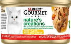 Gourmet Nature's Creations rund, erwten & wortelen 85g