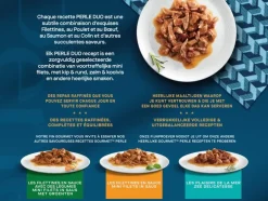 GOURMET Perle Land en Zee Duo Mini Filets in Saus kattenvoer 12x85g