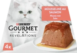 Gourmet Revelations mousse zalm 4st, 57g