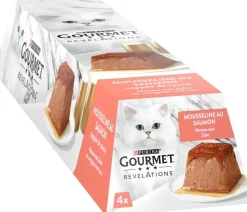Gourmet Revelations mousse zalm 4st, 57g