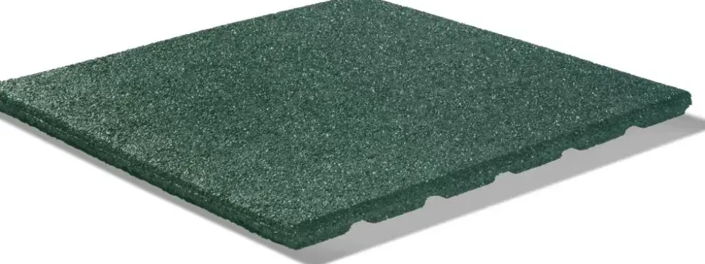 Granuflex Rubbertegel groen 50x50x2,5cm
